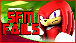 Knuckles Falls Through Ceiling [SFM Fails]