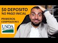 COMO COMPRAR UNA PROPIEDAD CON $0 DE DEPOSITO? PRESTAMO USDA PARA PRIMEROS COMPADORES