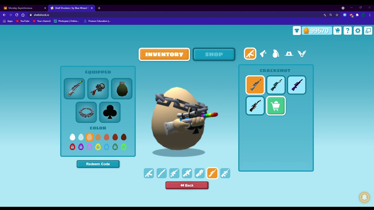 Free shell shocker codes YouTube