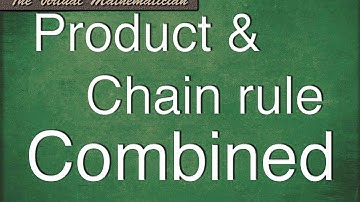 Derivatives using Product Rule + Chain Rule Example
