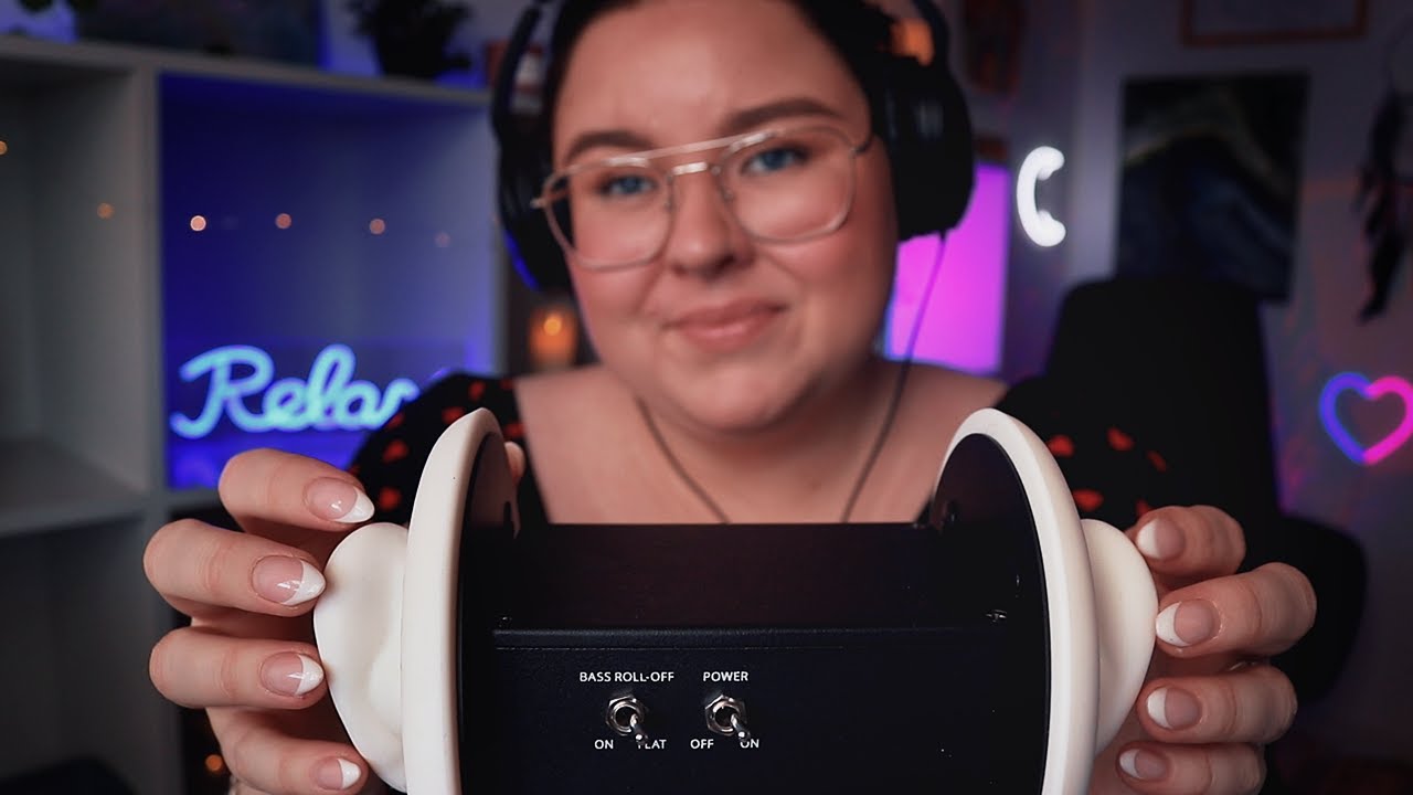 ASMR Ear to ear sleepy triggers ♥ 3DIO