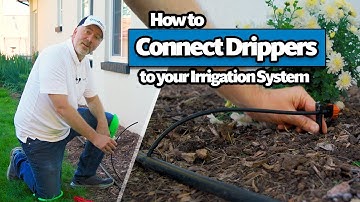 How to Connect Drip Emitters to your Irrigation System with 1/4 inch Micro Tubing