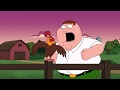 Peter wakes a rooster up  family guy scene season 16 episode 15