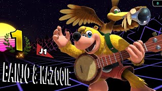 SSBU mod clip - Banjo&kazooie breegul blaster combo 0% to death