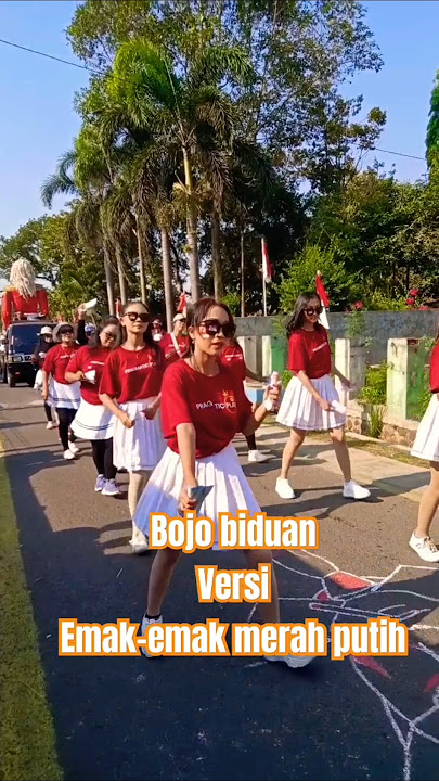 #trend goyang bojo biduan versi emak-emak merah putih #terbaru #karnaval #dj
