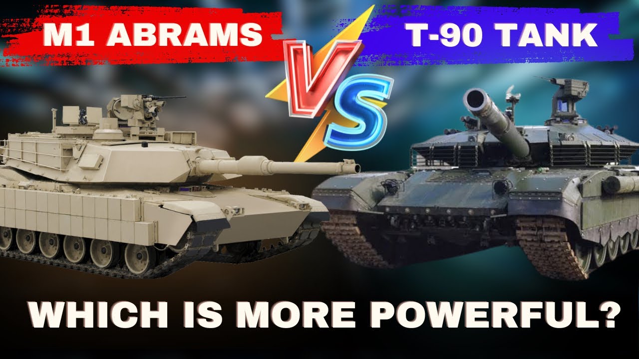 American M1 Abrams vs Russian T-90 | Which one is the best? - YouTube