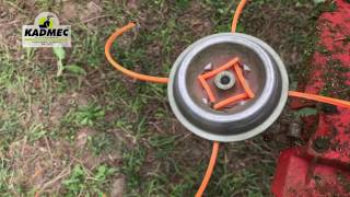 UFO 4 Motorlu Tırpan Misina Başlığı& 39 na Misina Takmak Çok Kolay