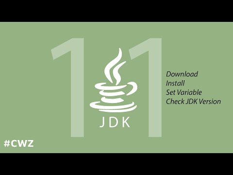 JDK 11 - How To Download, Install, Set Environment Variable, Version Check. Hindi | CWZ