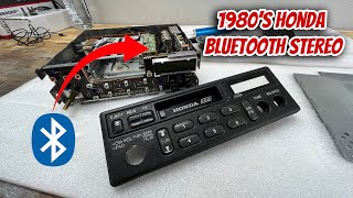 Adding Bluetooth to Vintage Factory OEM Honda Stereo