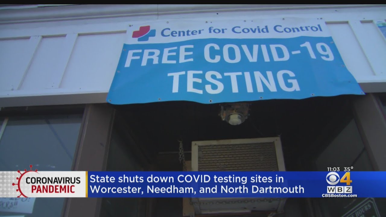 Center For COVID Control Testing Sites In Mass. Shut Down Due To Lack Of Clinical Lab Licenses