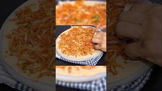 Crispy Onion Lachha Paratha 🧅 | Easy Layered Paratha Recipe 😋 #shorts