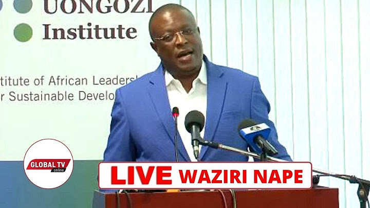 🔴#LIVE: WAZIRI NAPE AZUNGUMZA NA WAHARIRI - "NAMSHUKURU RAIS SAMIA KWA KUNIRUDISHA NYUMBANI.."