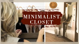 HOW TO ELIMINATE CLOSET CLUTTER! Clutter Free January by Naturally Brittany 52,570 views 3 years ago 10 minutes, 2 seconds