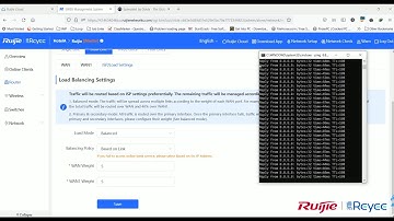 How Easy Config Load Balancing in Reyee EG