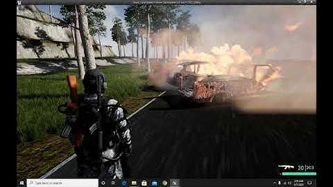 My first Project Third Person Shooting Zombie Game in Unreal Engine 4.