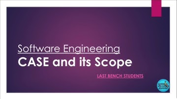 CASE and its Scope | More useful content in description👇| @LastBenchStudents3 #video #education 