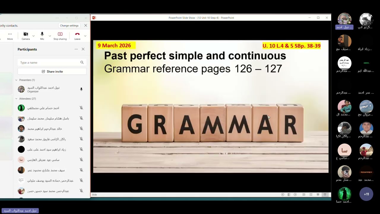 Grade 12 Unit 10 Lesson 4 Class 12 S 2