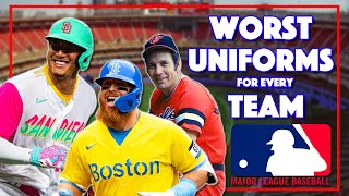 What is the Worst Uniform in Every Major League Baseball Team's History?