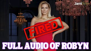 [FULL AUDIO] Robyn Dixon Announces That She Was Indeed FIRED From #RHOP