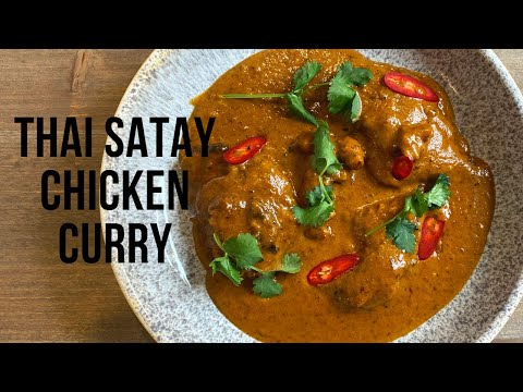 Thai Satay Chicken Curry Recipe  The Best!