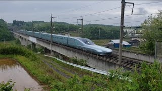 "ALFA-X" E956形S13編成(幹セシ)  走行試験(那須塩原～仙台) 2022.5.22