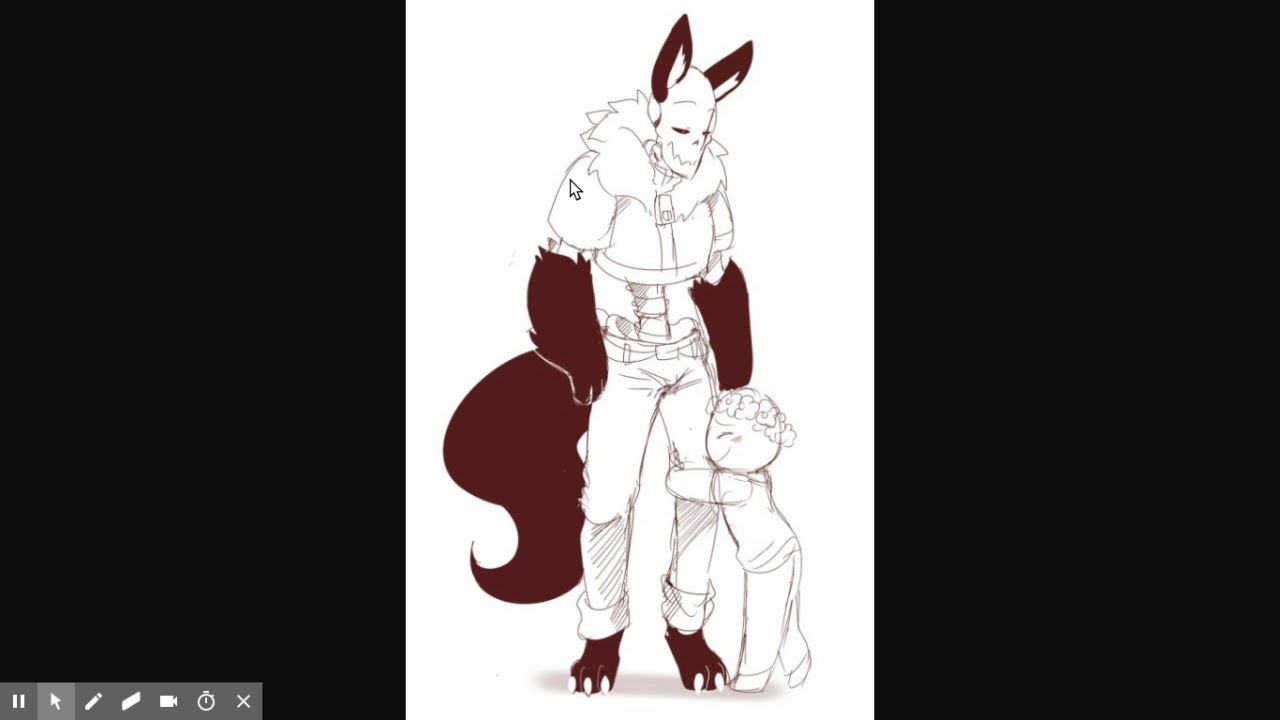 Dubbing Werewolf Underfell Papyrus X Newborn Werewolf