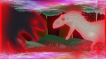 Distortus Rex vs Indominus Rex [Round 1] | Animation | Isla Estrago Mayhem