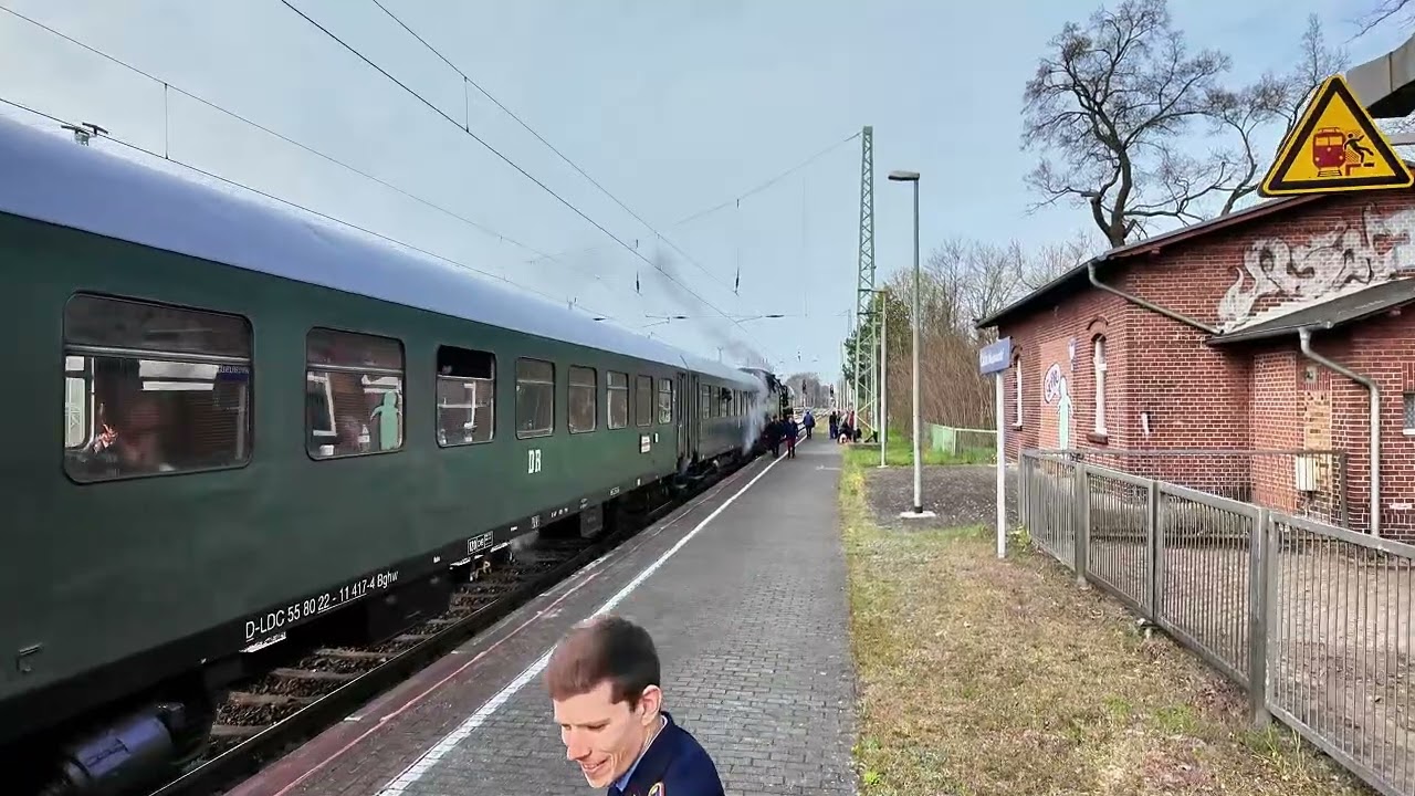 Zwischenhalt in Calau (12.4.2025)