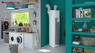 Bơm nhiệt nước nóng Atlantic Explorer Heat-Pump water heater 20191226