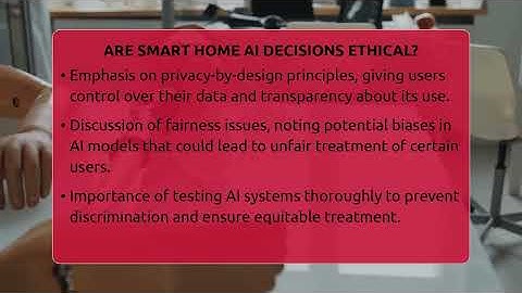 Are Smart Home AI Decisions Ethical? - Talking Tech Trends