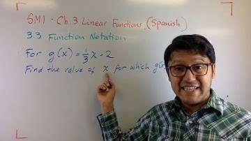 SM1 (Spanish) - Ch.3 - 3.3 Function Notation 03