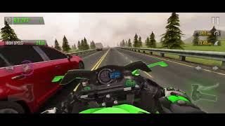 Kawasaki ninja h2r riding gameplay video.