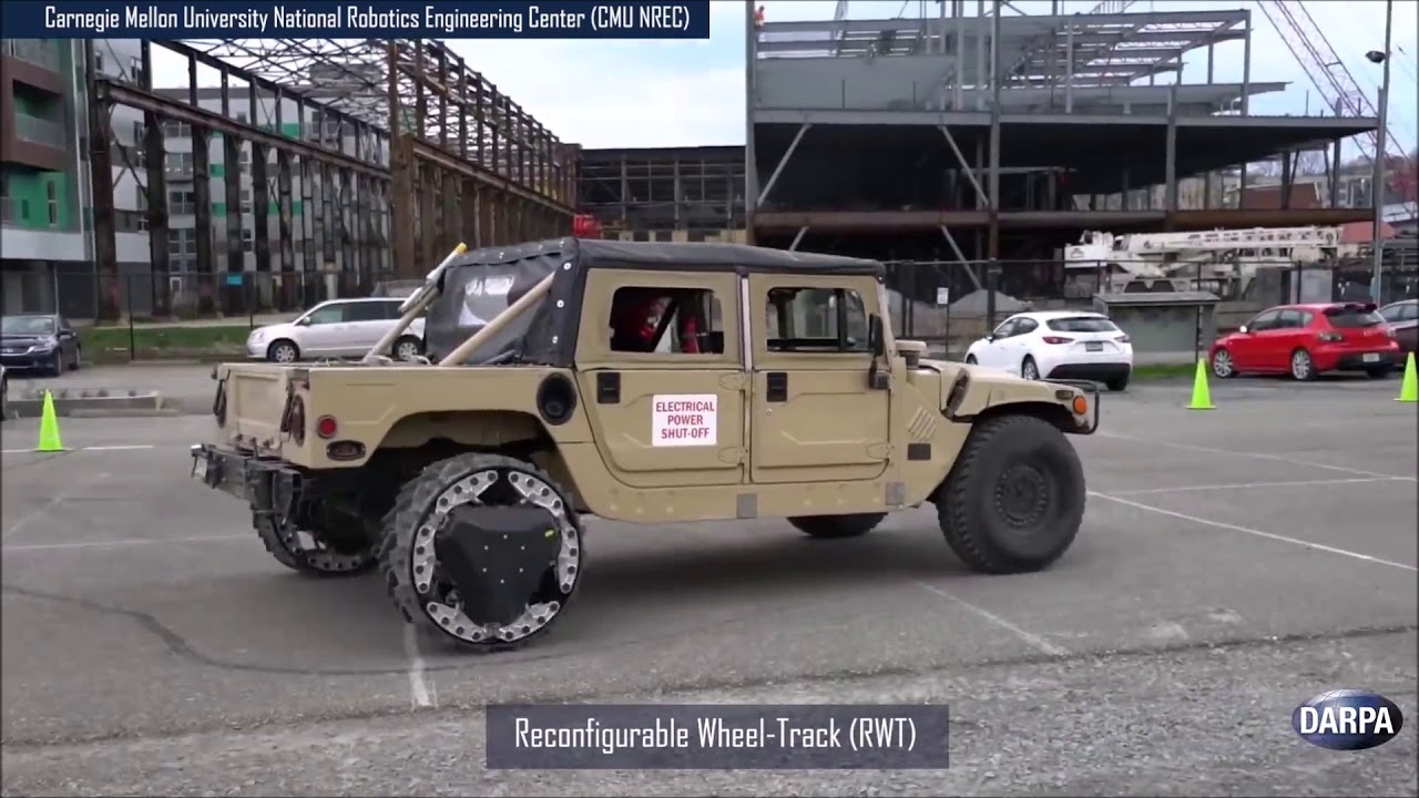 DARPA is literally reinventing the wheel
