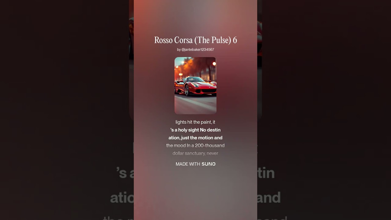 Rosso Corsa (The Pulse) 6