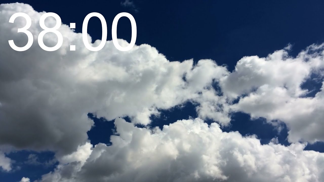 38 Minute Timer Countdown with Stress Relief Calming Music