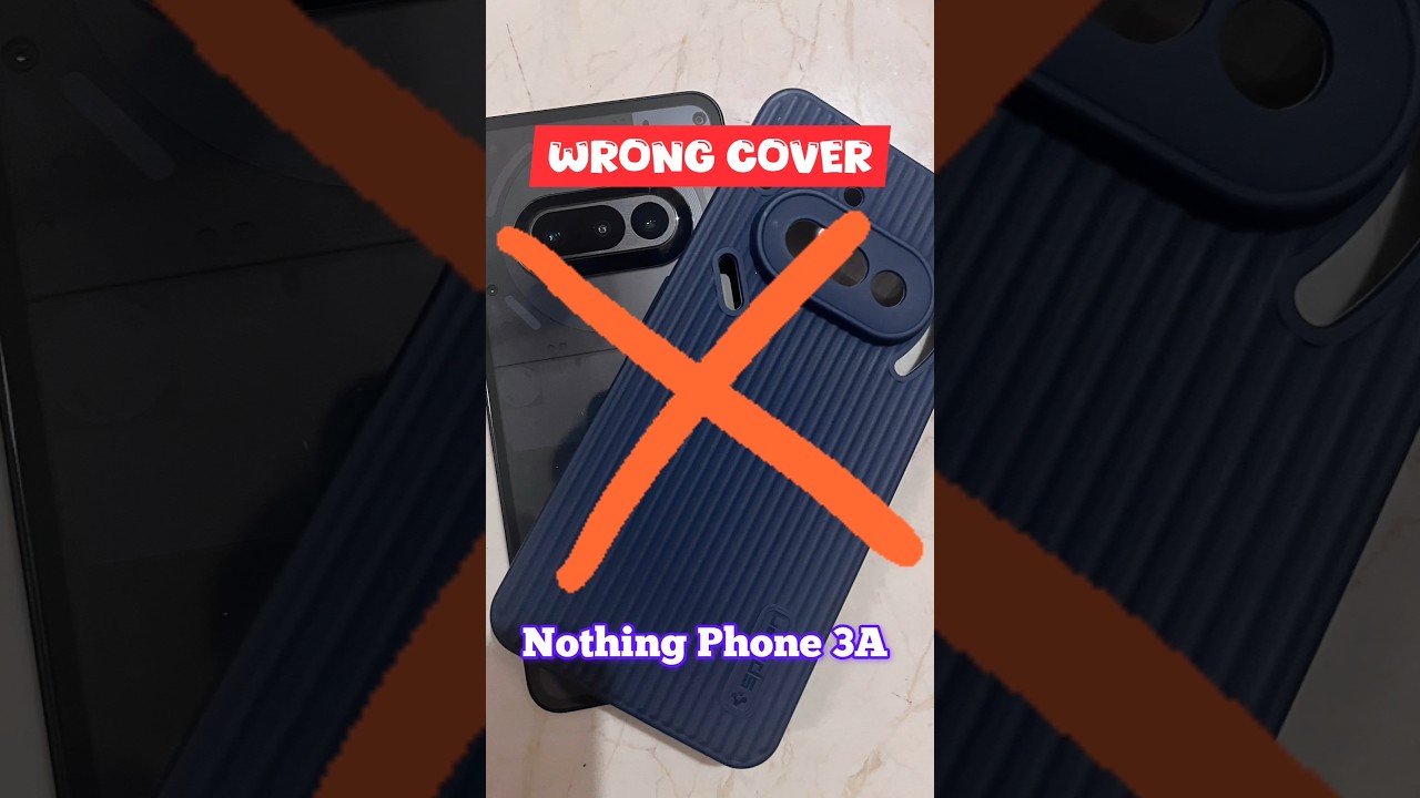 Nothing Phone 3A Back cover |Phone Cover 