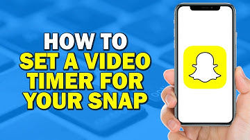 How To Set A Video Timer For Your Snap On Snapchat (Quick Tutorial)