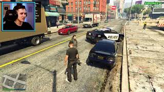 IGRAMO GTA 5 PO PROPISIMA SA POLICAJCEM ADNANBRO! :O