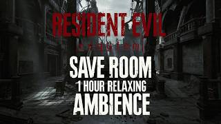 Resident Evil 9 Raccoon City Police Station 🕯️ Save Room Ambience | 1 Hour Relaxing Atmosphere