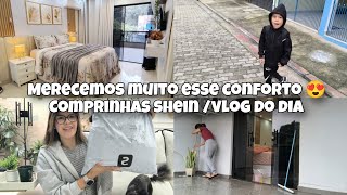 Não é PERFEITO mas é real🫣 !!| comprinhas SHEIN | vlog do dia 