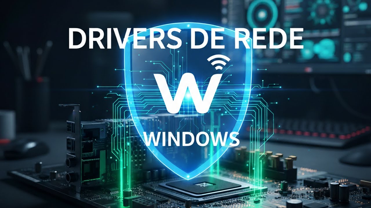 Como Instalar Driver de Rede Para Windows 7/8/8.1/10 Sem Conexão