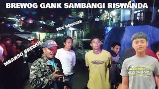 Riswanda Mahardika Di Sambangi Brewog Gank Saat Cek Sound Karnafal Tawangsari Pujon 