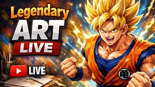Legendary Art  is live how looking a artist studio