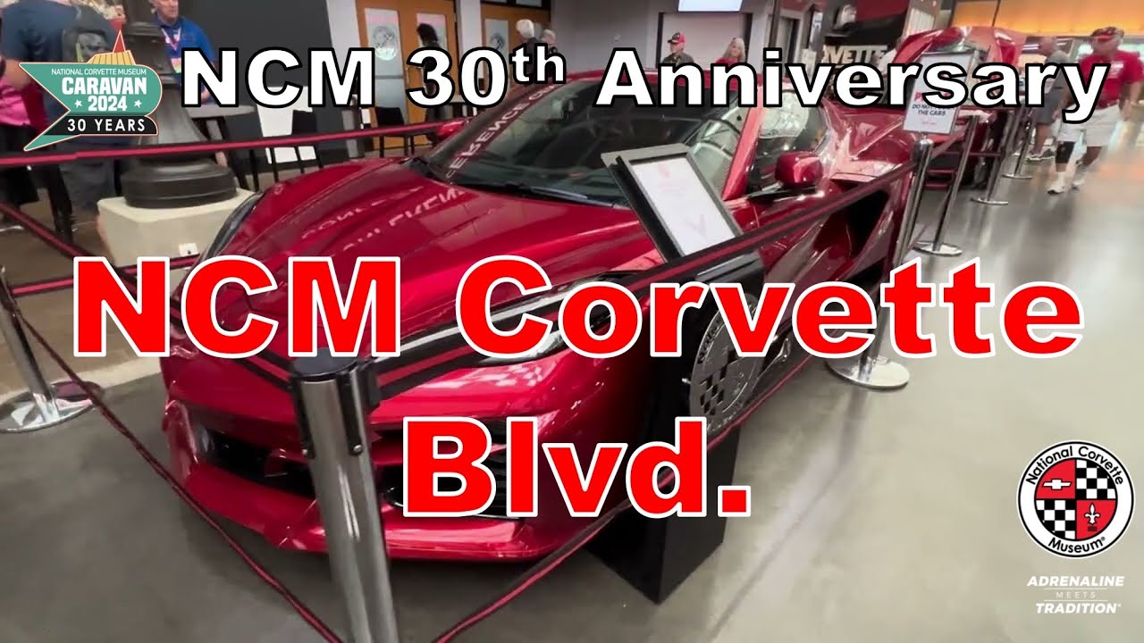 Quick look at Corvette Blvd early on Saturday during the last day of the NCM’s 30th Birthday Event