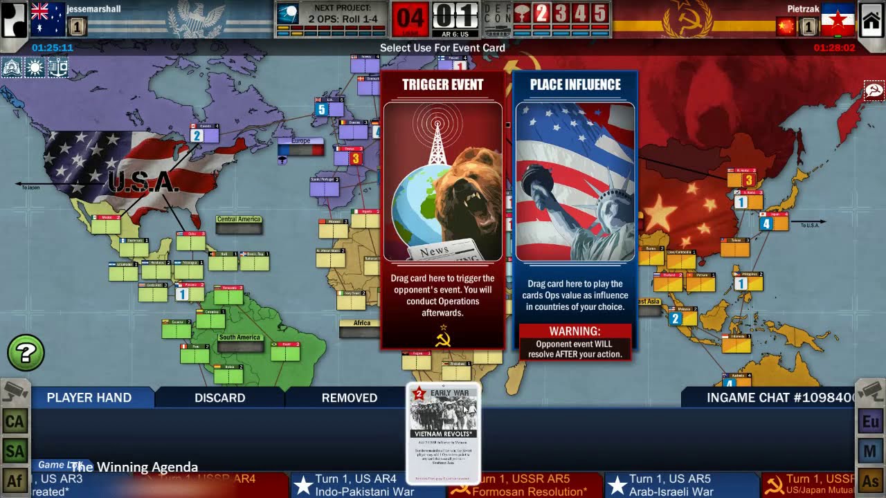 International Twilight Struggle League 2019-2020 - vs Kris Wei (Sankt)
