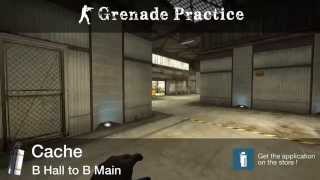 Grenade Practice : Cache Smoke - B Hall to B Main