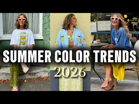Not Your Usual Summer Colors — The 2026 Combinations That Feel Different