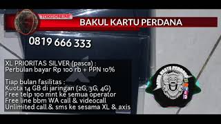 Kartu perdana nomor cantik xl 10 digit 555111