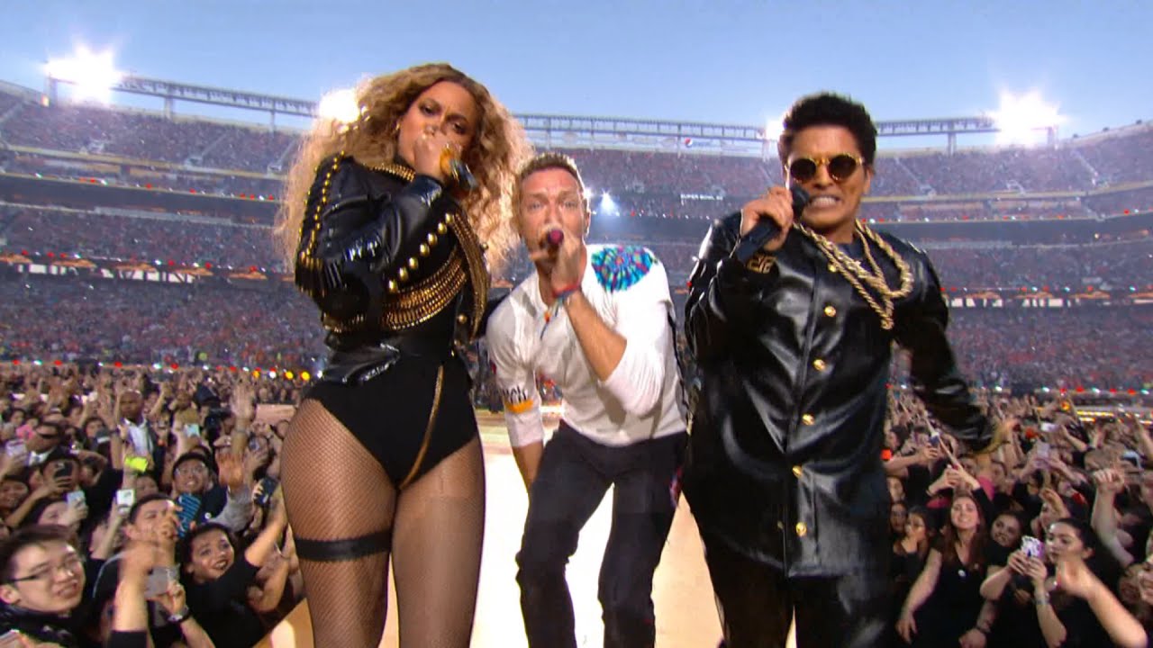 Beyoncé, Coldplay & Bruno Mars - Super Bowl 2016 - YouTube