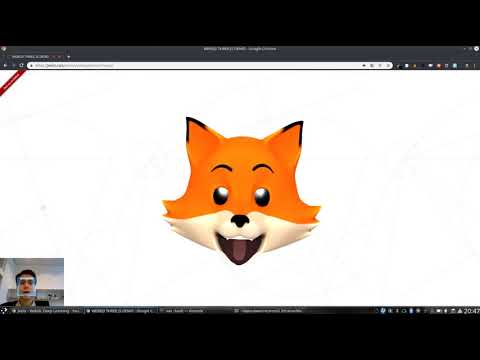Weboji demo - JavaScript/WebGL animated emoticons